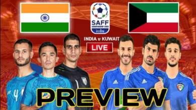 kuwait national football team vs india national football team stats