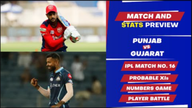 punjab kings vs gujarat titans timeline