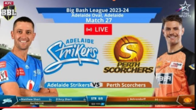 perth scorchers vs adelaide strikers timeline, standings, match scorecard