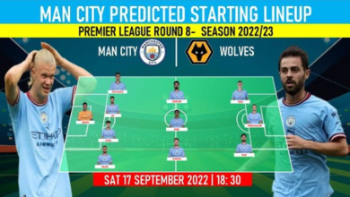 wolverhampton wanderers f.c. vs man city lineups